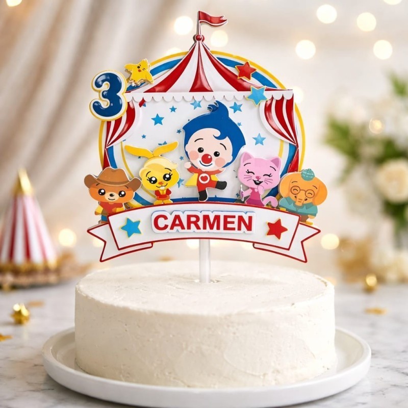 CAKE TOPPER CIRQUE