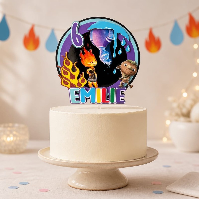 CAKE TOPPER ELEMENTAL