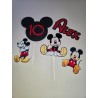 KIT DE TOPPERS MICKEY ROUGE